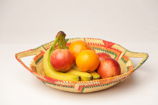 Raffia Tray | Wooden Trays | Azmera Handcrafted